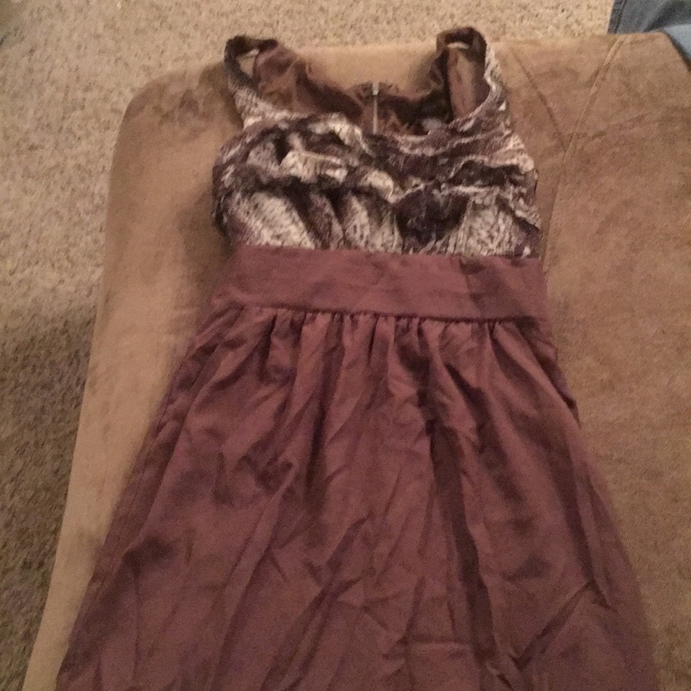 Size small brown dress